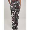 Urban Classics - High Waist Camo Cargo pants - Red Product image